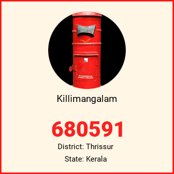 Killimangalam pin code, district Thrissur in Kerala