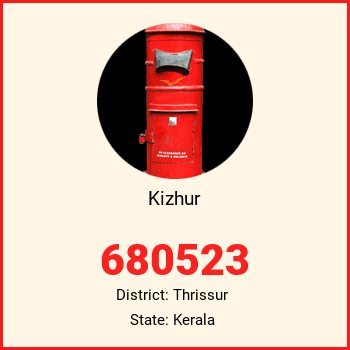 Kizhur pin code, district Thrissur in Kerala