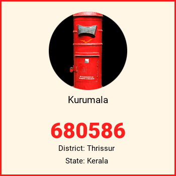 Kurumala pin code, district Thrissur in Kerala