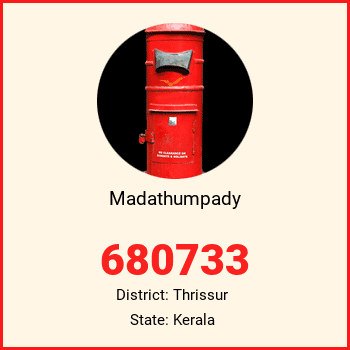 Madathumpady pin code, district Thrissur in Kerala