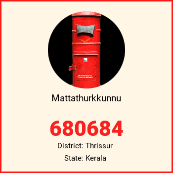 Mattathurkkunnu pin code, district Thrissur in Kerala