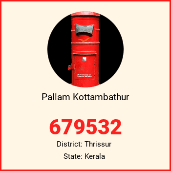 Pallam Kottambathur pin code, district Thrissur in Kerala