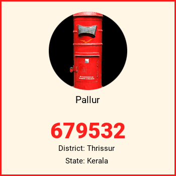 Pallur pin code, district Thrissur in Kerala