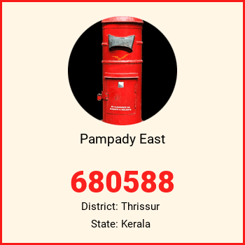 Pampady East pin code, district Thrissur in Kerala