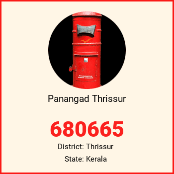 Panangad Thrissur pin code, district Thrissur in Kerala