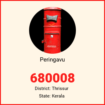 Peringavu pin code, district Thrissur in Kerala