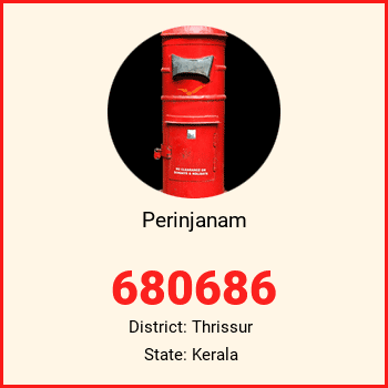 Perinjanam pin code, district Thrissur in Kerala