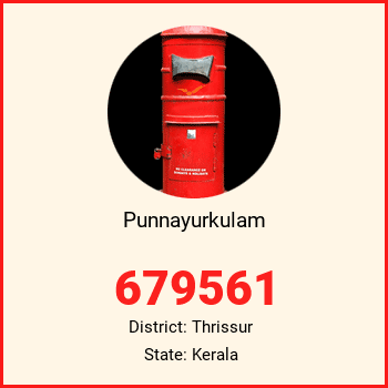 Punnayurkulam pin code, district Thrissur in Kerala