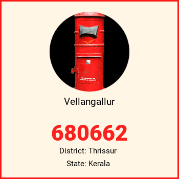 Vellangallur pin code, district Thrissur in Kerala