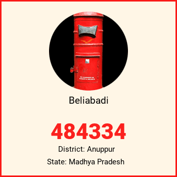 Beliabadi pin code, district Anuppur in Madhya Pradesh