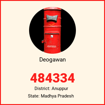 Deogawan pin code, district Anuppur in Madhya Pradesh