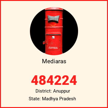 Mediaras pin code, district Anuppur in Madhya Pradesh