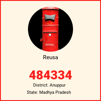 Reusa pin code, district Anuppur in Madhya Pradesh