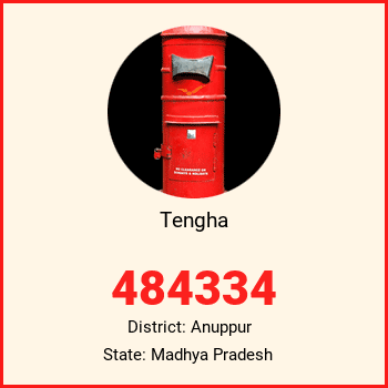 Tengha pin code, district Anuppur in Madhya Pradesh