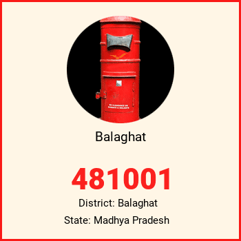 Balaghat pin code, district Balaghat in Madhya Pradesh