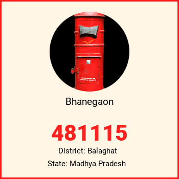 Bhanegaon pin code, district Balaghat in Madhya Pradesh