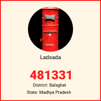 Ladsada pin code, district Balaghat in Madhya Pradesh