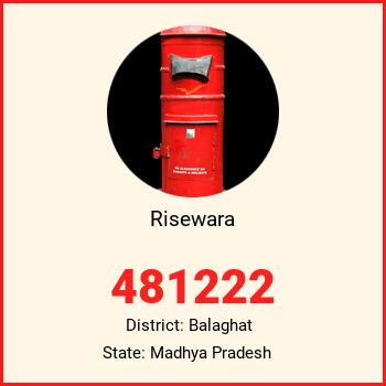 Risewara pin code, district Balaghat in Madhya Pradesh