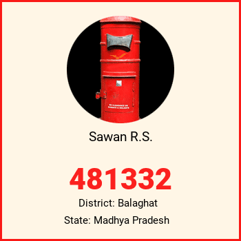 Sawan R.S. pin code, district Balaghat in Madhya Pradesh