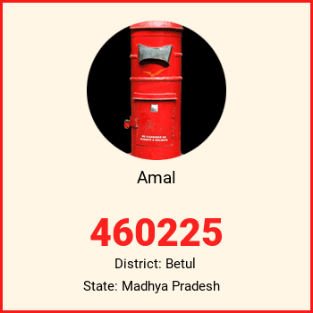 Amal pin code, district Betul in Madhya Pradesh