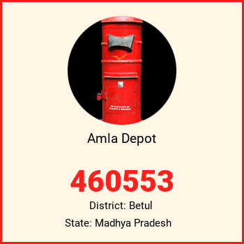 Amla Depot pin code, district Betul in Madhya Pradesh