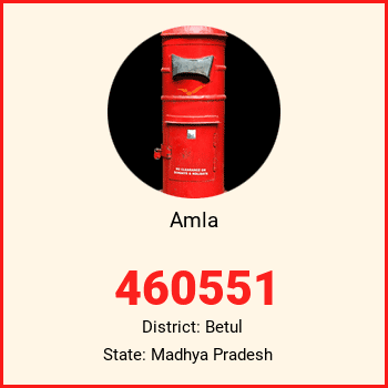 Amla pin code, district Betul in Madhya Pradesh