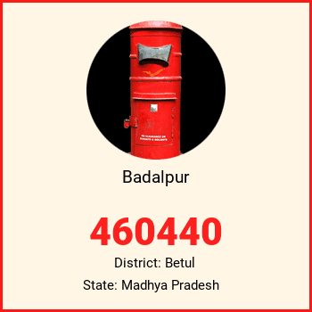 Badalpur pin code, district Betul in Madhya Pradesh