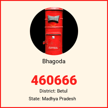 Bhagoda pin code, district Betul in Madhya Pradesh