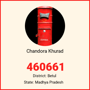Chandora Khurad pin code, district Betul in Madhya Pradesh