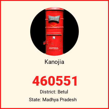 Kanojia pin code, district Betul in Madhya Pradesh