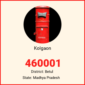 Kolgaon pin code, district Betul in Madhya Pradesh
