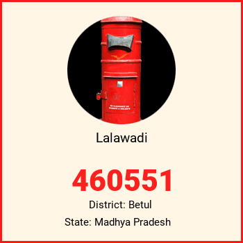 Lalawadi pin code, district Betul in Madhya Pradesh