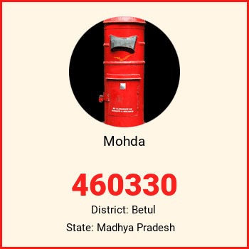 Mohda pin code, district Betul in Madhya Pradesh