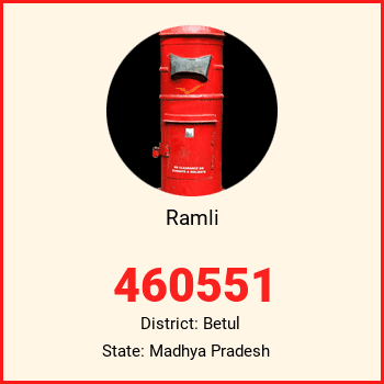 Ramli pin code, district Betul in Madhya Pradesh