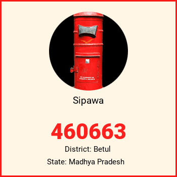 Sipawa pin code, district Betul in Madhya Pradesh