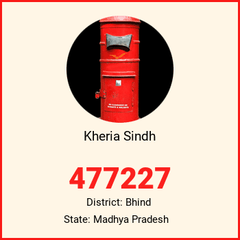 Kheria Sindh pin code, district Bhind in Madhya Pradesh