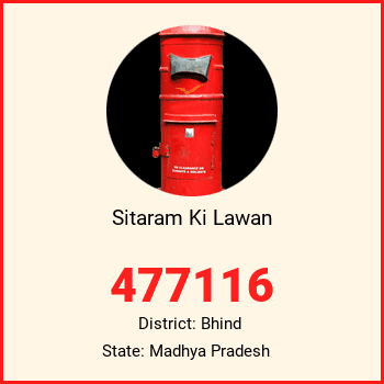 Sitaram Ki Lawan pin code, district Bhind in Madhya Pradesh