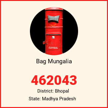 Bag Mungalia pin code, district Bhopal in Madhya Pradesh
