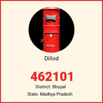 Dillod pin code, district Bhopal in Madhya Pradesh