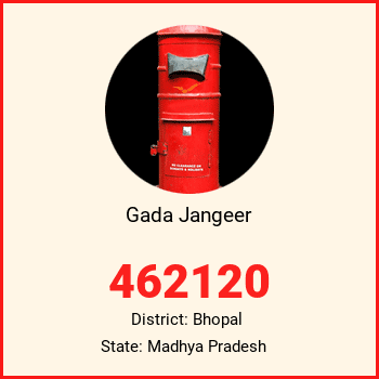 Gada Jangeer pin code, district Bhopal in Madhya Pradesh