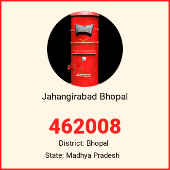 Jahangirabad Bhopal pin code, district Bhopal in Madhya Pradesh
