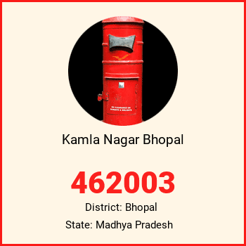 Kamla Nagar Bhopal pin code, district Bhopal in Madhya Pradesh