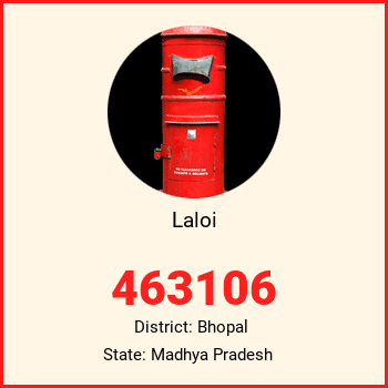 Laloi pin code, district Bhopal in Madhya Pradesh