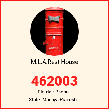 M.L.A.Rest House pin code, district Bhopal in Madhya Pradesh
