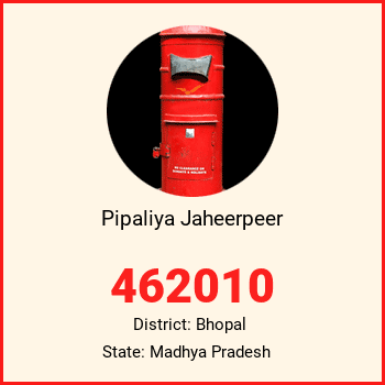 Pipaliya Jaheerpeer pin code, district Bhopal in Madhya Pradesh