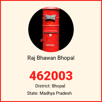 Raj Bhawan Bhopal pin code, district Bhopal in Madhya Pradesh