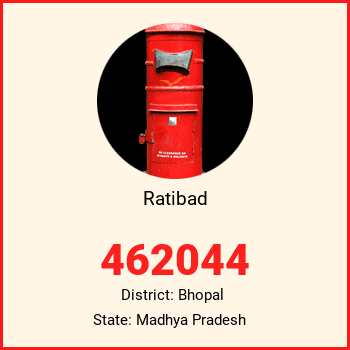 Ratibad pin code, district Bhopal in Madhya Pradesh