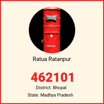 Ratua Ratanpur pin code, district Bhopal in Madhya Pradesh