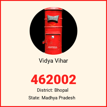 Vidya Vihar pin code, district Bhopal in Madhya Pradesh