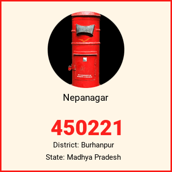 Nepanagar pin code, district Burhanpur in Madhya Pradesh